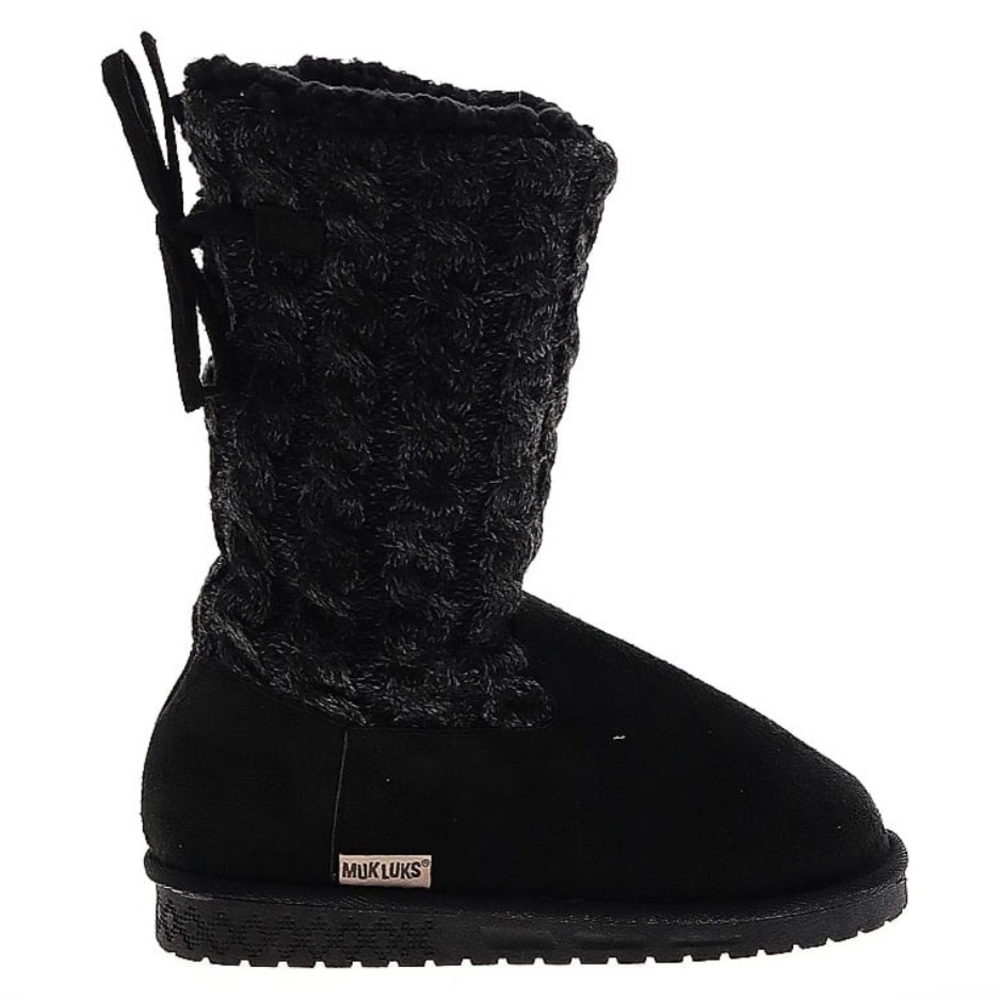 MUK LUKS Women's Black Winter Boots